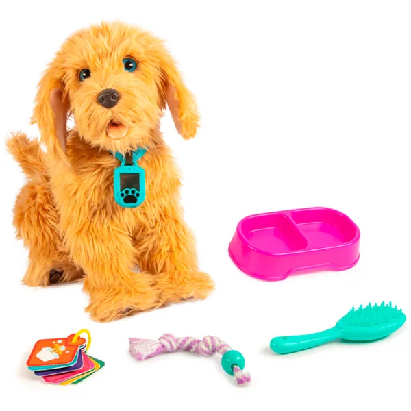 Jucărie interactivă My Fuzzy Friends Moji Labrador 18207R 4+ / Multicolor Brown photo 2