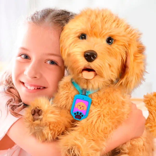 Jucărie interactivă My Fuzzy Friends Moji Labrador 18207R 4+ / Multicolor Brown photo 6
