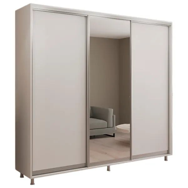 Dulap My-Style Cupe 250 x 60 x 200 / PAL / White photo 1