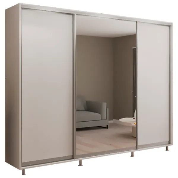 Шкаф My-Style Cupe 280 x 60см x 220 / ЛДСП / White photo 1