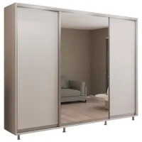 Шкаф My-Style Cupe 280 x 60см x 220 / ЛДСП / White