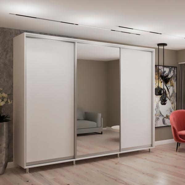 Dulap My-Style Cupe 300 x 60 x 220 / PAL / White photo 2