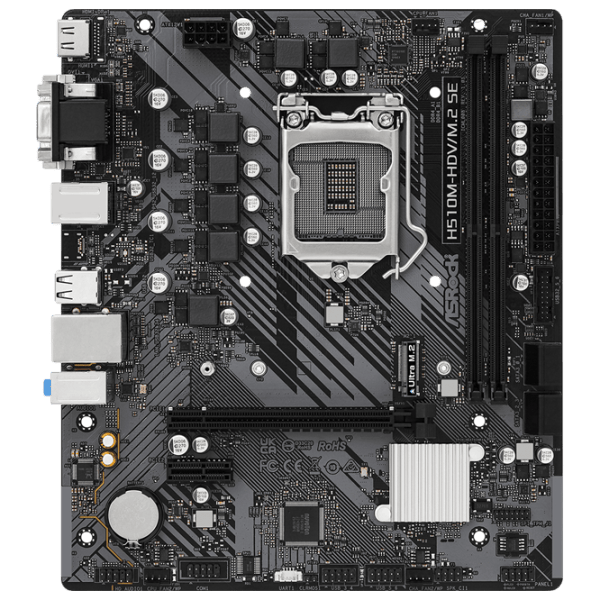 Placă de bază ASRock H510M-HDV/M.2 SE mATX / Intel H510M photo 1