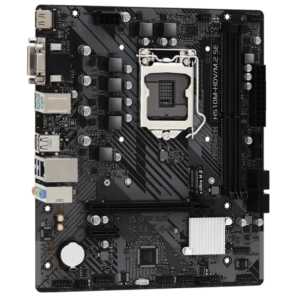 Placă de bază ASRock H510M-HDV/M.2 SE mATX / Intel H510M photo 2