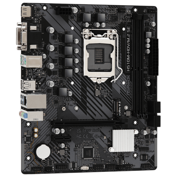 Placă de bază ASRock H510M-HDV/M.2 SE mATX / Intel H510M photo 2