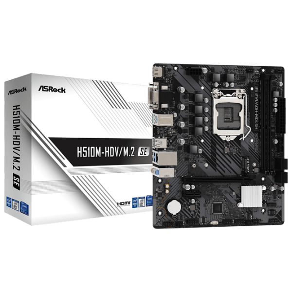 Placă de bază ASRock H510M-HDV/M.2 SE mATX / Intel H510M photo 5
