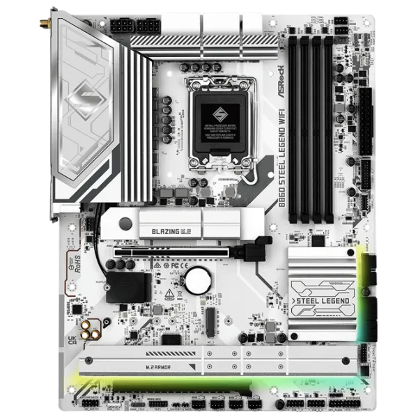 Placă de bază ASRock B860 Steel Legend WiFi ATX / Intel B860  photo 1