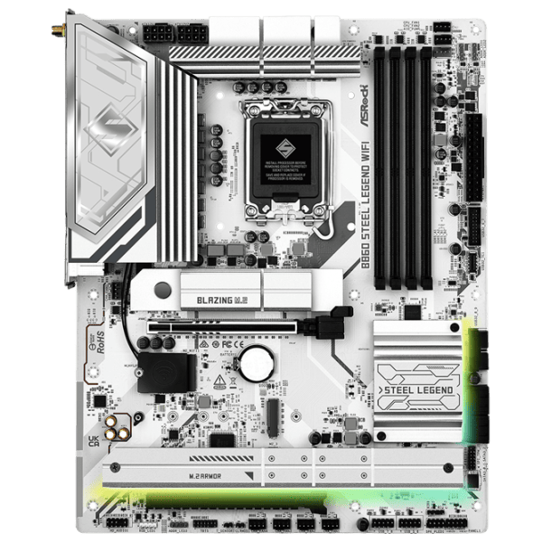 Placă de bază ASRock B860 Steel Legend WiFi ATX / Intel B860  photo 1