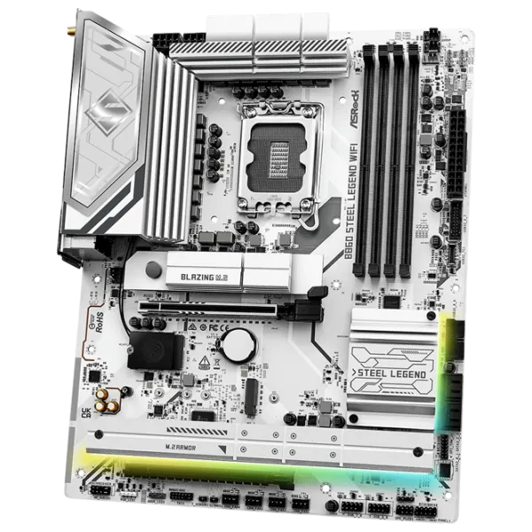 Placă de bază ASRock B860 Steel Legend WiFi ATX / Intel B860  photo 2