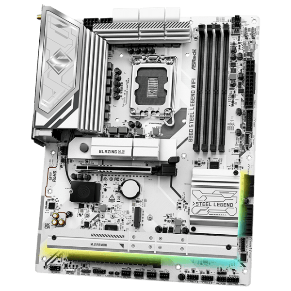 Placă de bază ASRock B860 Steel Legend WiFi ATX / Intel B860  photo 2
