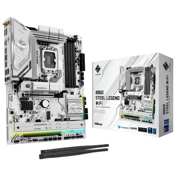 Placă de bază ASRock B860 Steel Legend WiFi ATX / Intel B860  photo 5