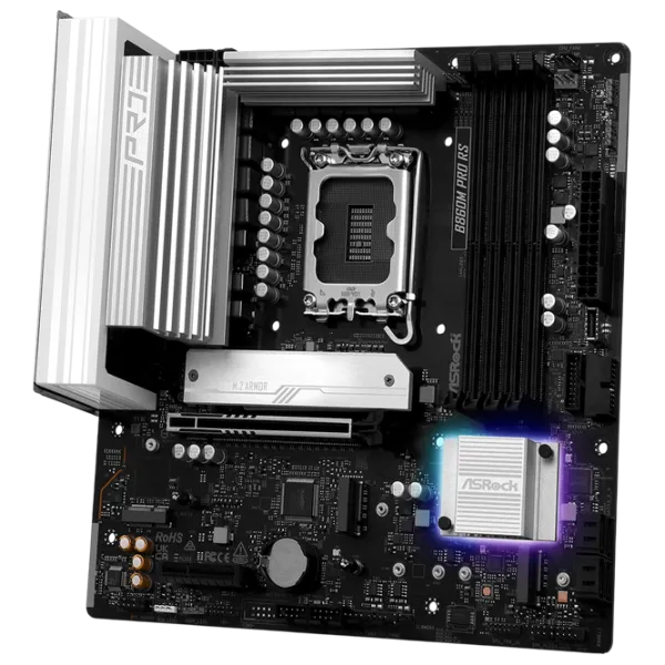 Placă de bază ASRock B860M PRO RS mATX / Intel B860M  photo 2