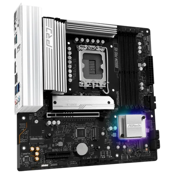 Placă de bază ASRock B860M PRO RS mATX / Intel B860M  photo 3