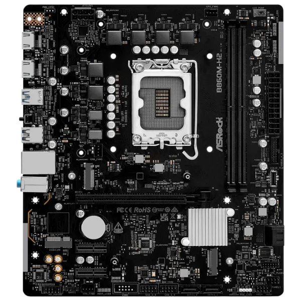 Placă de bază ASRock B860M-H2 mATX / Intel B860M  photo 1