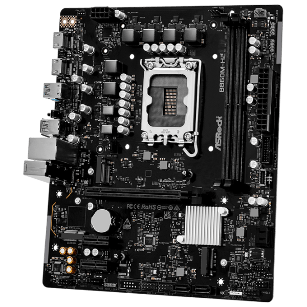 Placă de bază ASRock B860M-H2 mATX / Intel B860M  photo 2