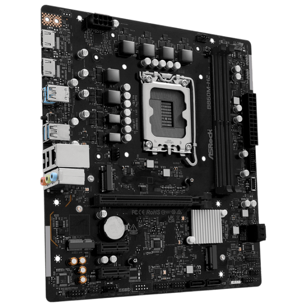 Placă de bază ASRock B860M-H2 mATX / Intel B860M  photo 3