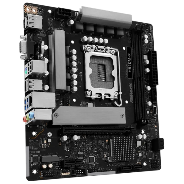Placă de bază ASRock H810M-X mATX / Intel H810M-X photo 3
