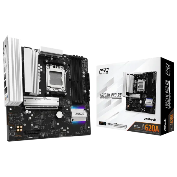 Материнская плата ASRock A620AM PRO RS mATX / AMD A620AM  photo 5
