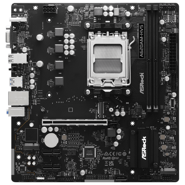Placă de bază ASRock A620AM-HVS mATX / AMD A620M  photo 1