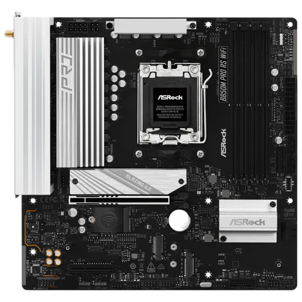 Placă de bază ASRock B850M PRO RS WIFI  mATX / AMD B850 photo 1