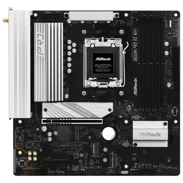 Placă de bază ASRock B850M PRO RS WIFI  mATX / AMD B850 photo 1