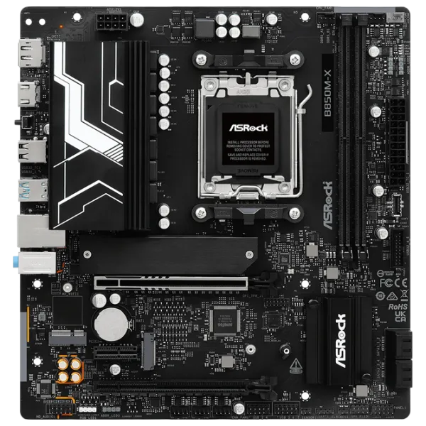 Placă de bază ASRock B850M-X R2.0 mATX / AMD B850M photo 1