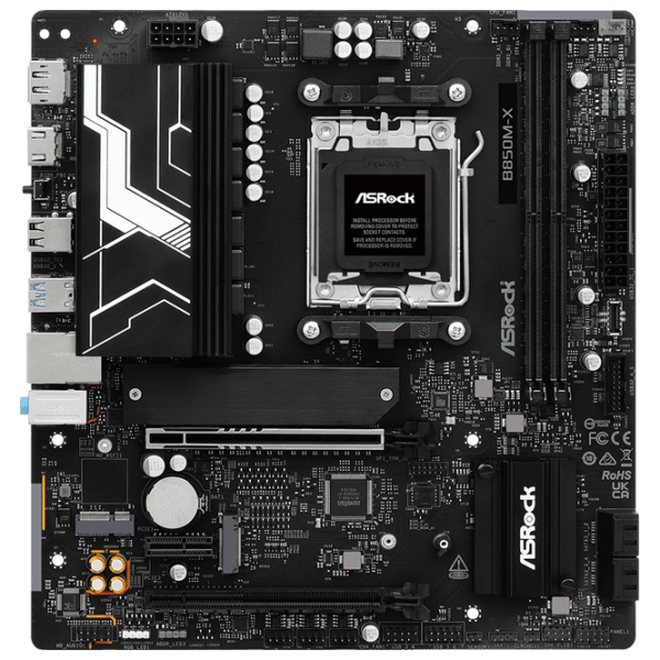 Placă de bază ASRock B850M-X R2.0 mATX / AMD B850M photo 1