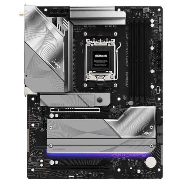 Placă de bază ASRock X870 Pro-A WiFi mATX / AMD X870 photo 1
