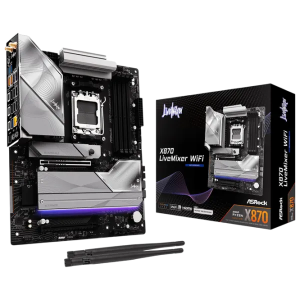 Placă de bază ASRock X870 Pro-A WiFi mATX / AMD X870 photo 5