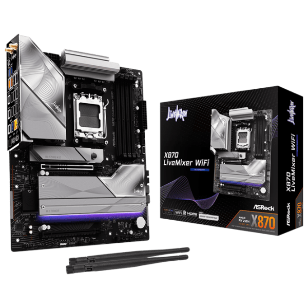 Placă de bază ASRock X870 Pro-A WiFi mATX / AMD X870 photo 5