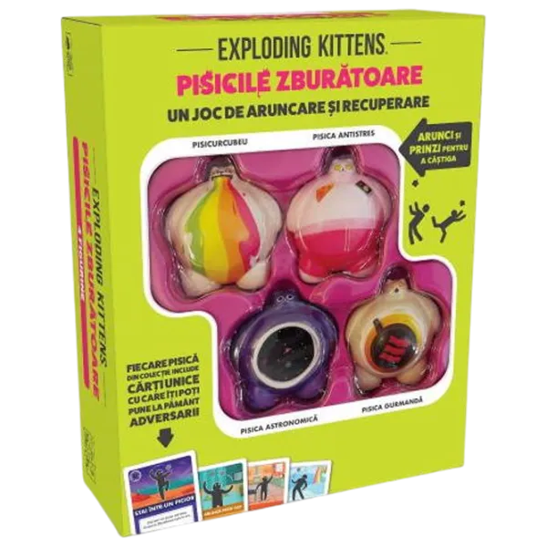 Joc de masă Exploding Kittens Catchables 8+/ Strategie photo 1