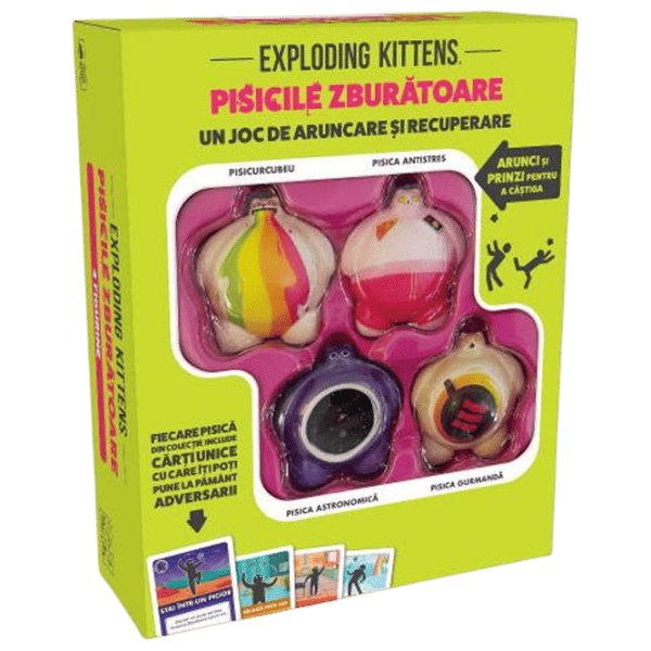 Joc de masă Exploding Kittens Catchables 8+/ Strategie photo 1