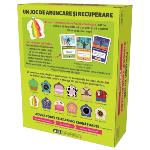 Joc de masă Exploding Kittens Catchables 8+/ Strategie photo 4