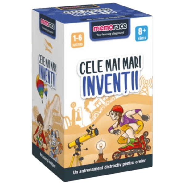 Joc de masă Memorace The greatest inventions 8+/ Dezvoltare photo 1