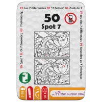 Joc de masă Purple Cow Fifty - Spot 7 4+/ Carti de joc
