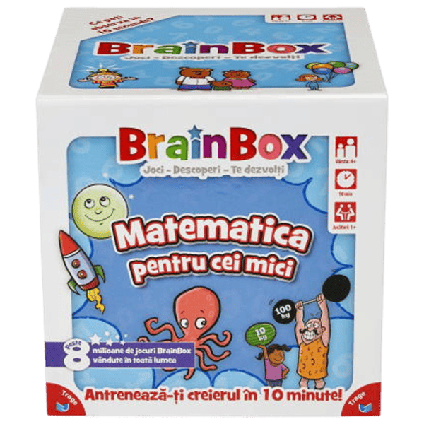 Joc educativ BrainBox My First Maths 5+/ Dezvoltare photo 3