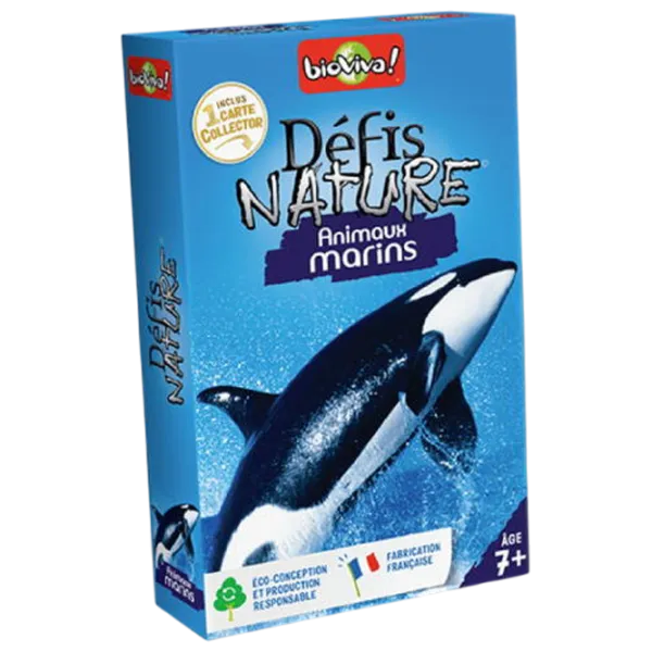 Joc educativ Bioviva Nature Challenge: Marine animals 7+/ Dezvoltare photo 1