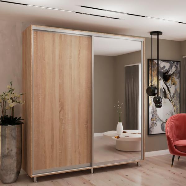 Dulap My-Style Cupe 210 x 60 x 200 / PAL / Sonoma Oak photo 3