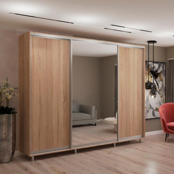 Dulap My-Style Cupe 280 x 60 x 240 / PAL / Sonoma Oak photo 2