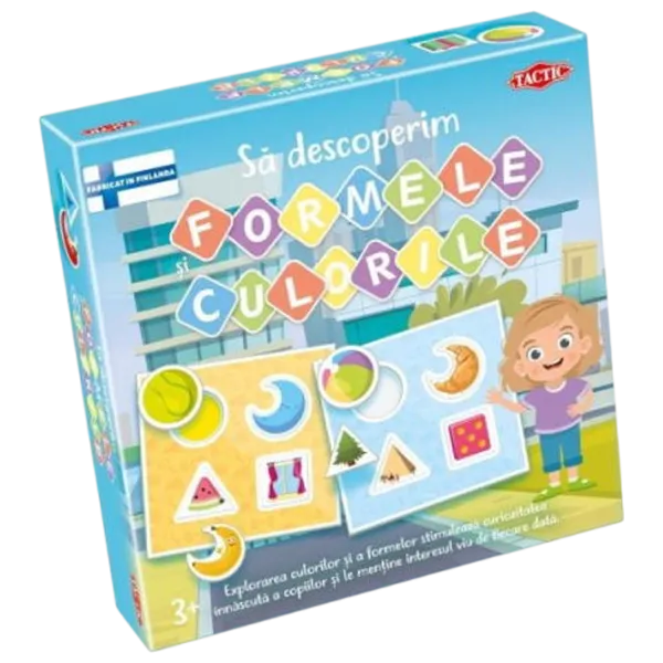 Joc educativ Tactic Let's Learn Colours and Shapes 3+/ Dezvoltare photo 1