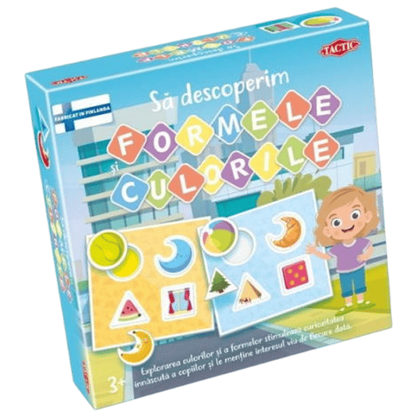 Joc educativ Tactic Let's Learn Colours and Shapes 3+/ Dezvoltare photo 1