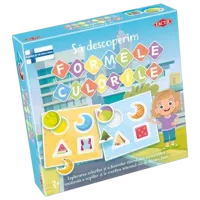 Joc educativ Tactic Let's Learn Colours and Shapes 3+/ Dezvoltare