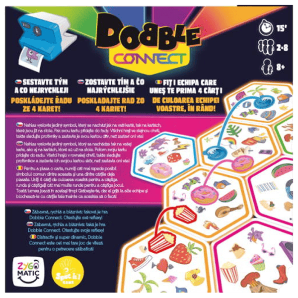 Развивающий набор Asmodee Dobble Connect 8+/ Развитие photo 5