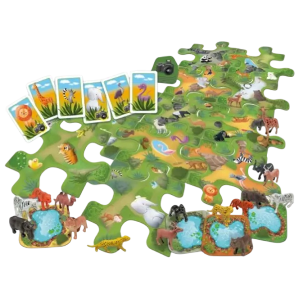 Настольная игра Tactic Seek & Find: Silly Safari 4+/ Развитие photo 2