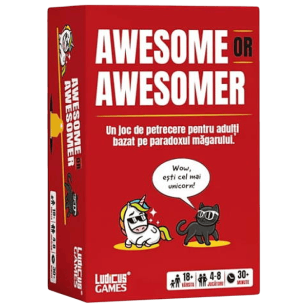 Настольная игра Ludicus Games Awesome or awesomer 18+/ Для вечеринок photo 1