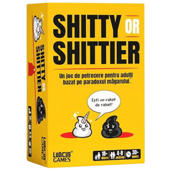 Настольная игра Ludicus Games Shitty or Shittier 18+/ Для вечеринок photo 1