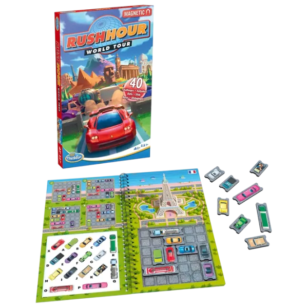 Joc de masă Thinkfun Rush Hour World Tour) 8+/ Strategie photo 2