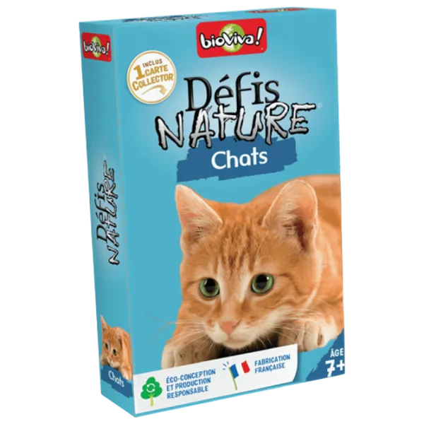 Joc educativ Bioviva Nature Challenge: Cats 7+/ Dezvoltare photo 1