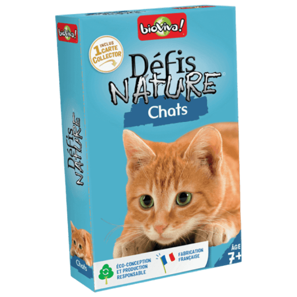 Joc educativ Bioviva Nature Challenge: Cats 7+/ Dezvoltare photo 1