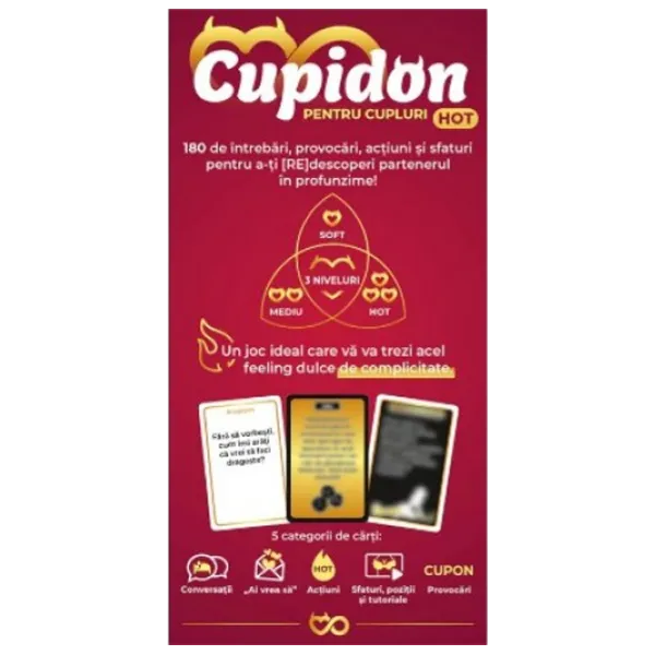 Настольная игра ATM Gaming Cupidon Hot 18+/ для пар photo 3